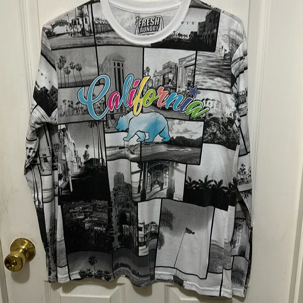 Fresh Laundry long sleeve T-shirt size large
